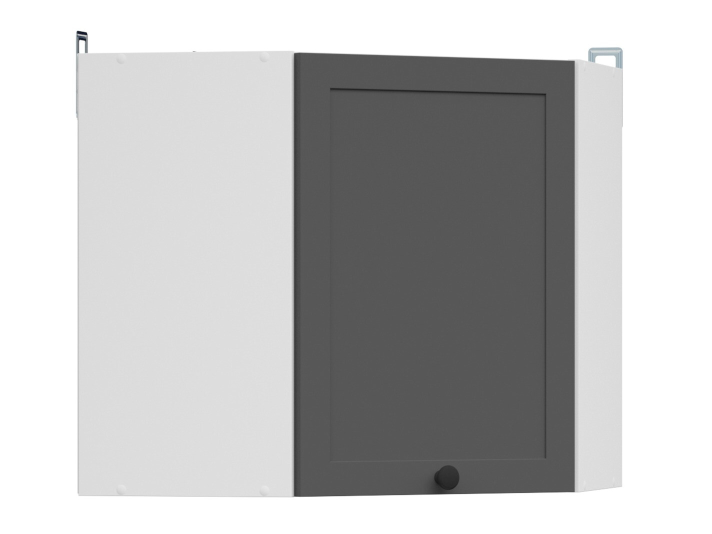 Modular wall-mounted corner cabinet Classic Grey 106