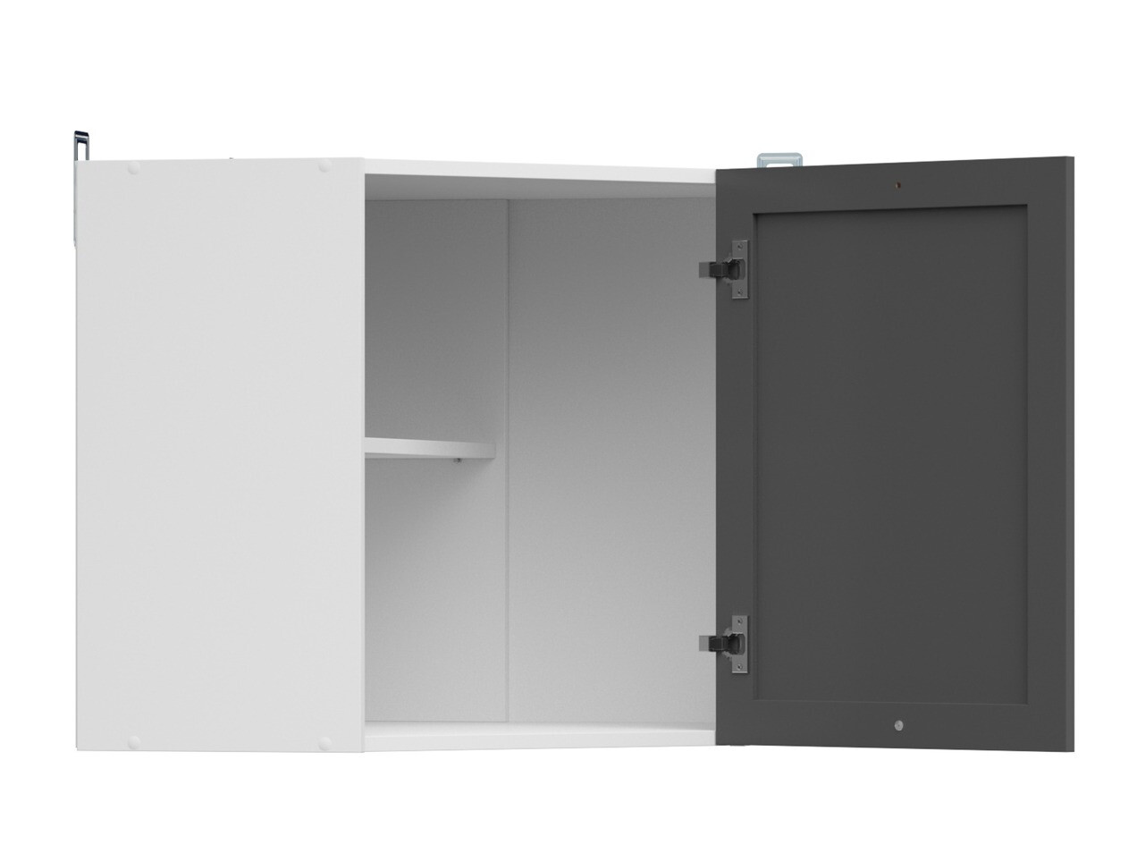 Modular wall-mounted corner cabinet Classic Grey 106