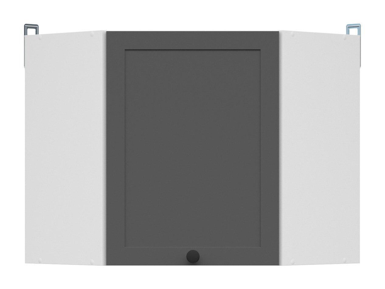 Modular wall-mounted corner cabinet Classic Grey 106