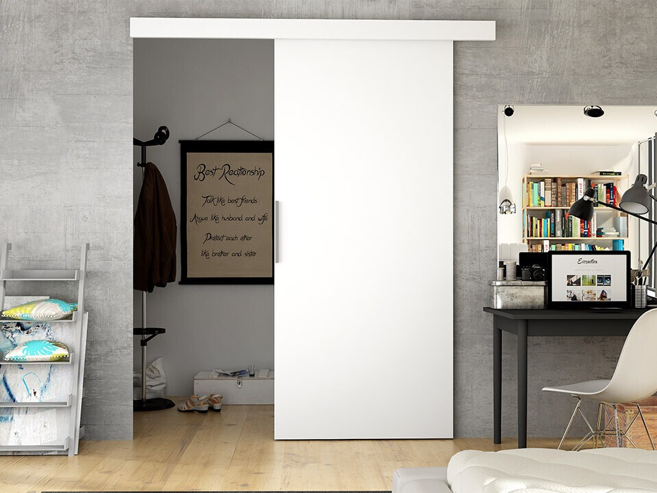 Sliding door Closico Materia I (White)