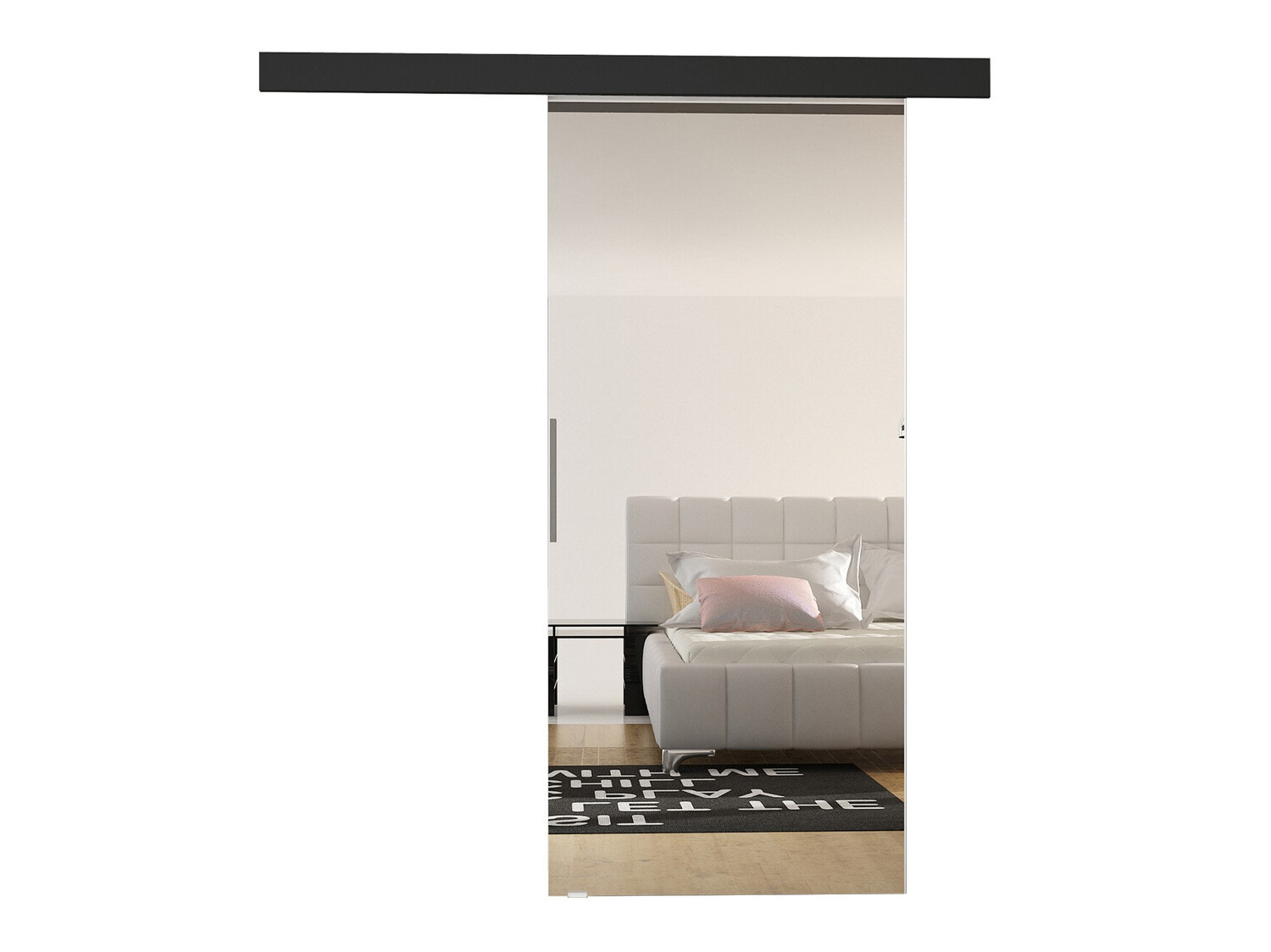 Sliding door Closico Materia II (Black)