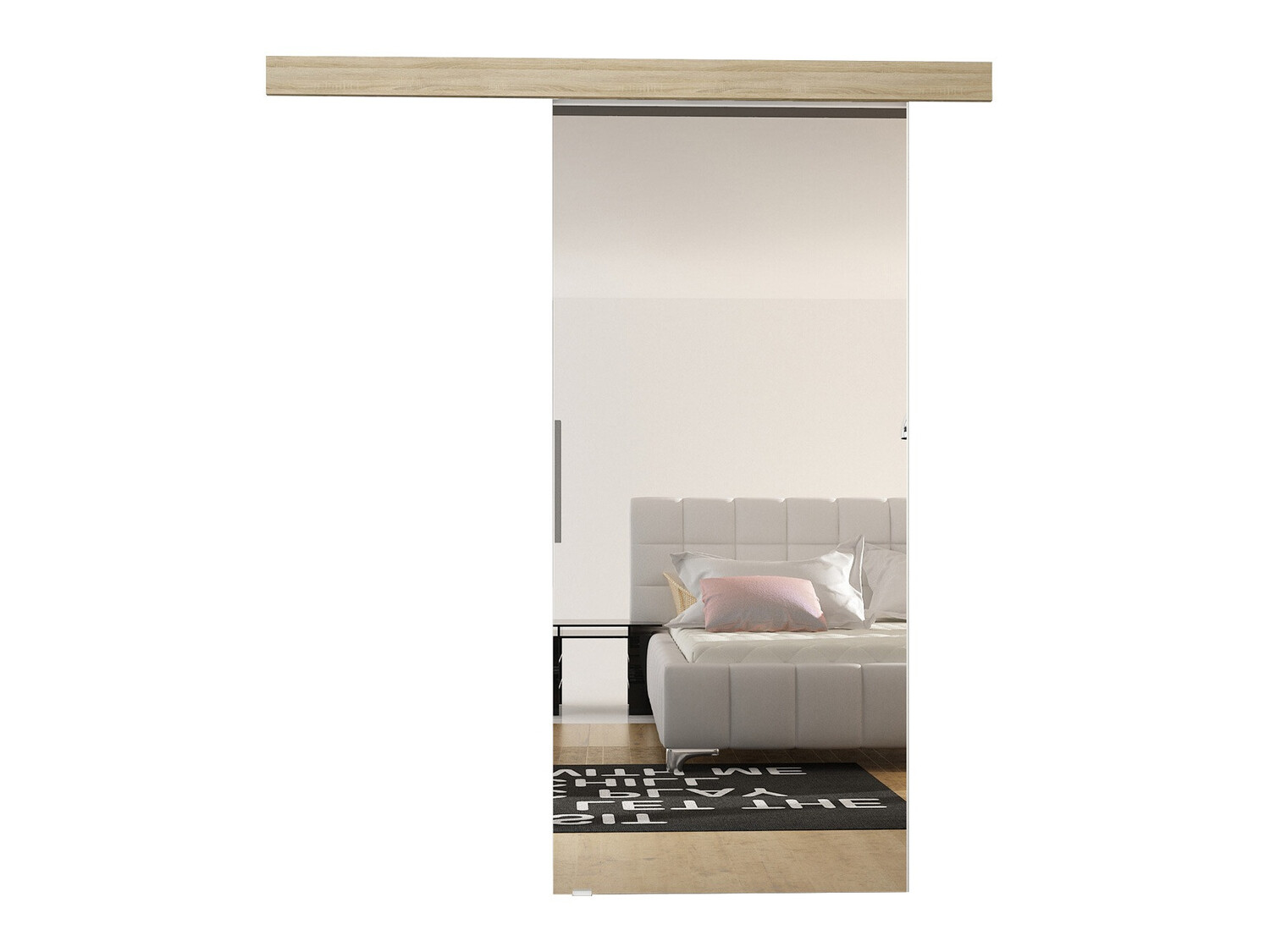 Sliding door Closico Materia II (Sonoma oak)