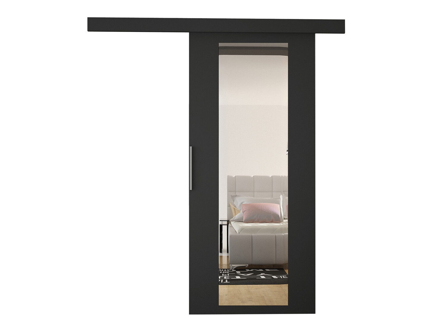 Sliding door Closico Materia IV (Black)