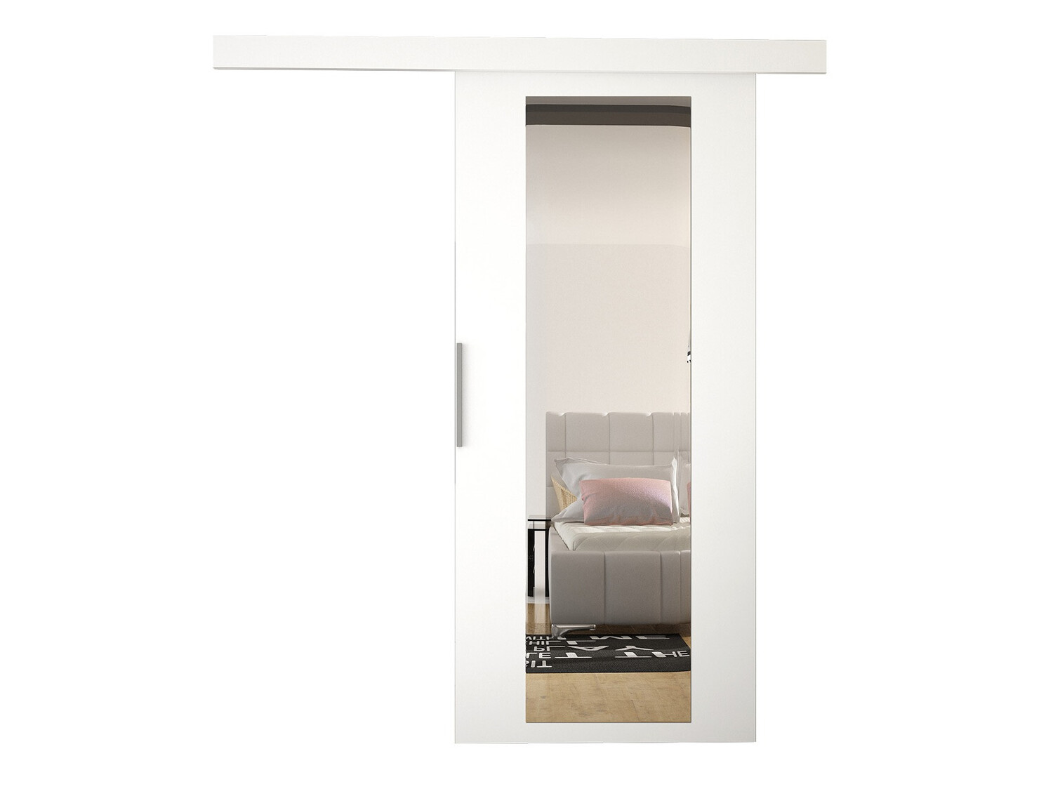 Sliding door Closico Materia IV (White)