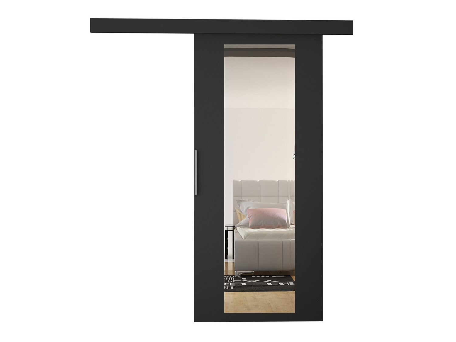 Sliding door Closico Portalis IV (Black)