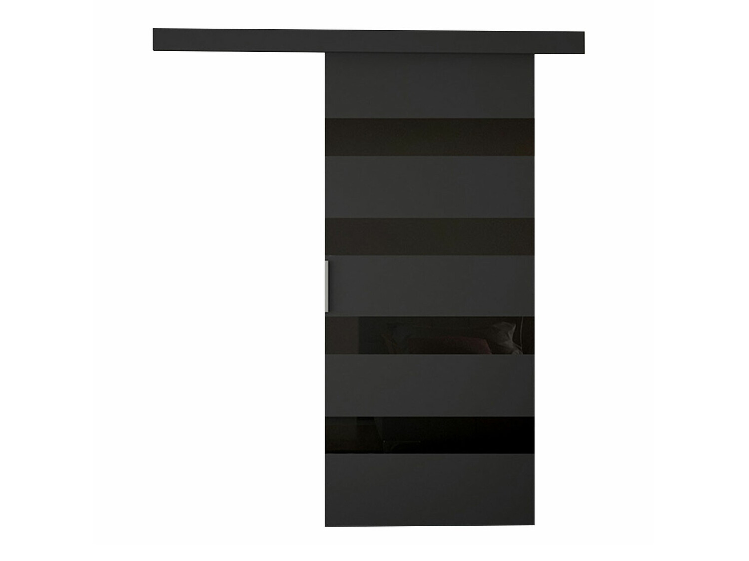 Sliding door Closico Portalis V (Black)