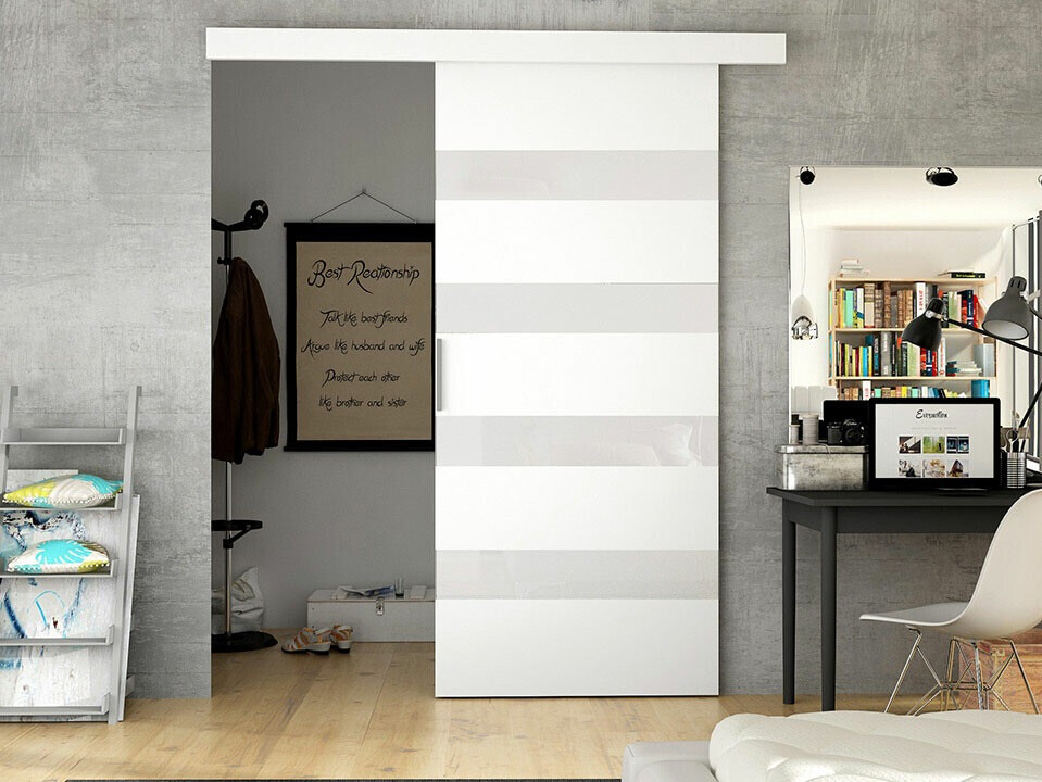 Sliding door Closico Portalis V (White)
