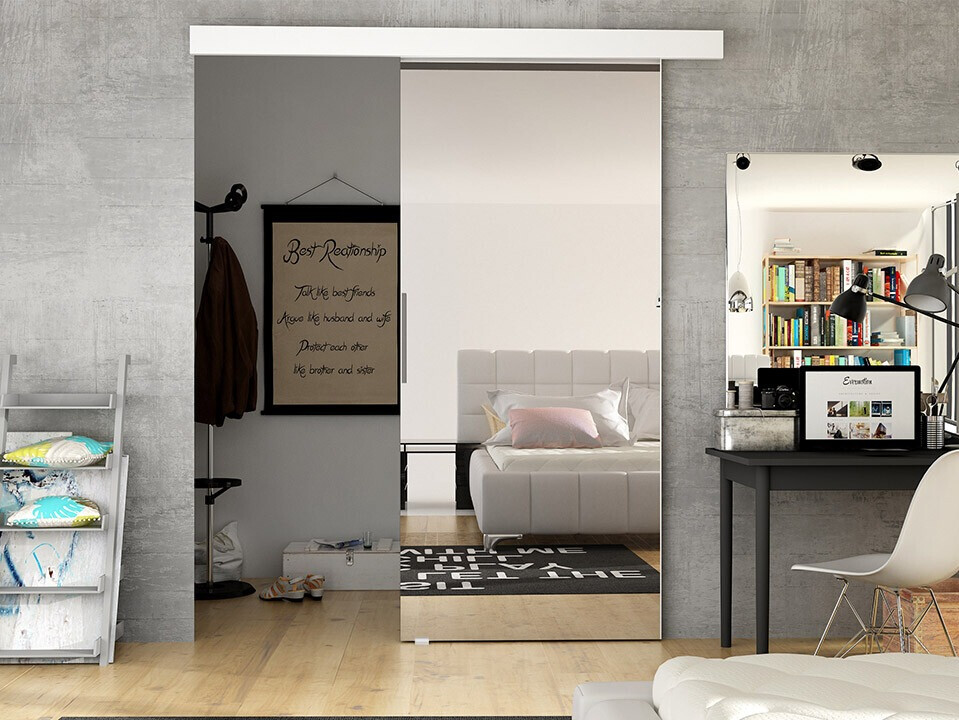 Sliding door Closico Portalis II (White)