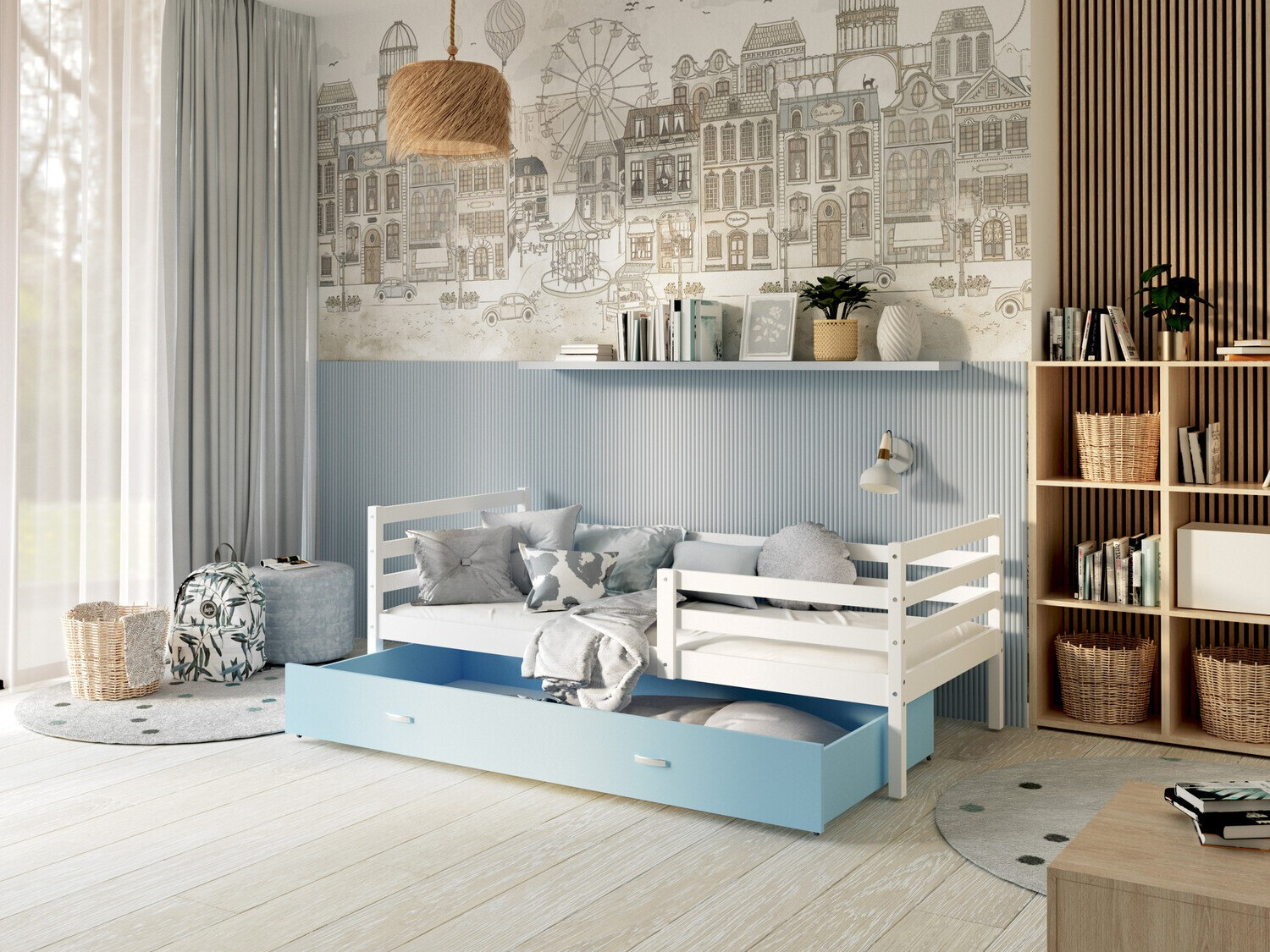 Bed Aurora 130 (White)