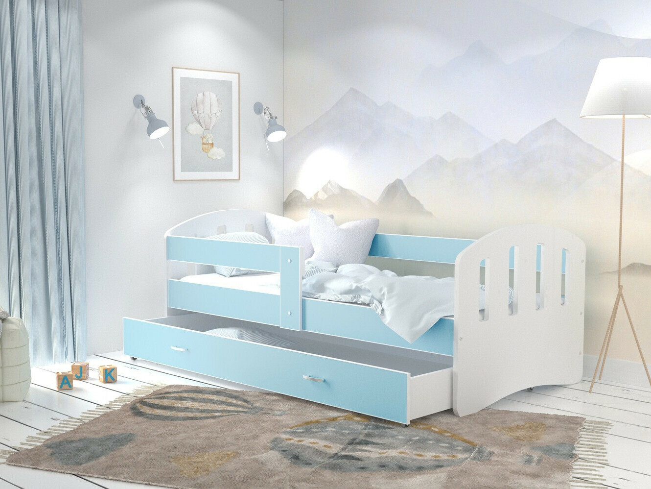 Bed Aurora 133 (White)