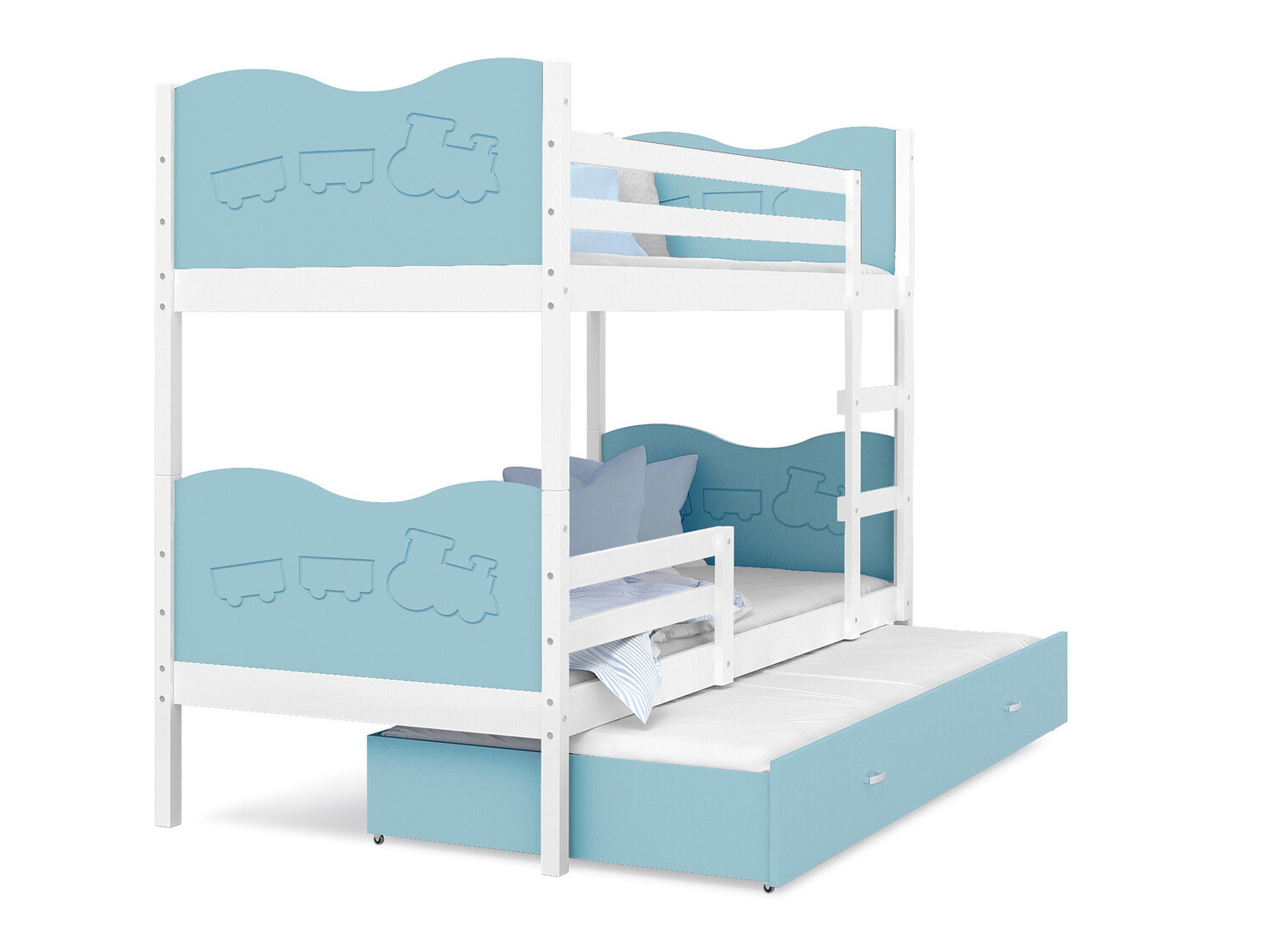 Bunk bed Aurora 110 (Blue)
