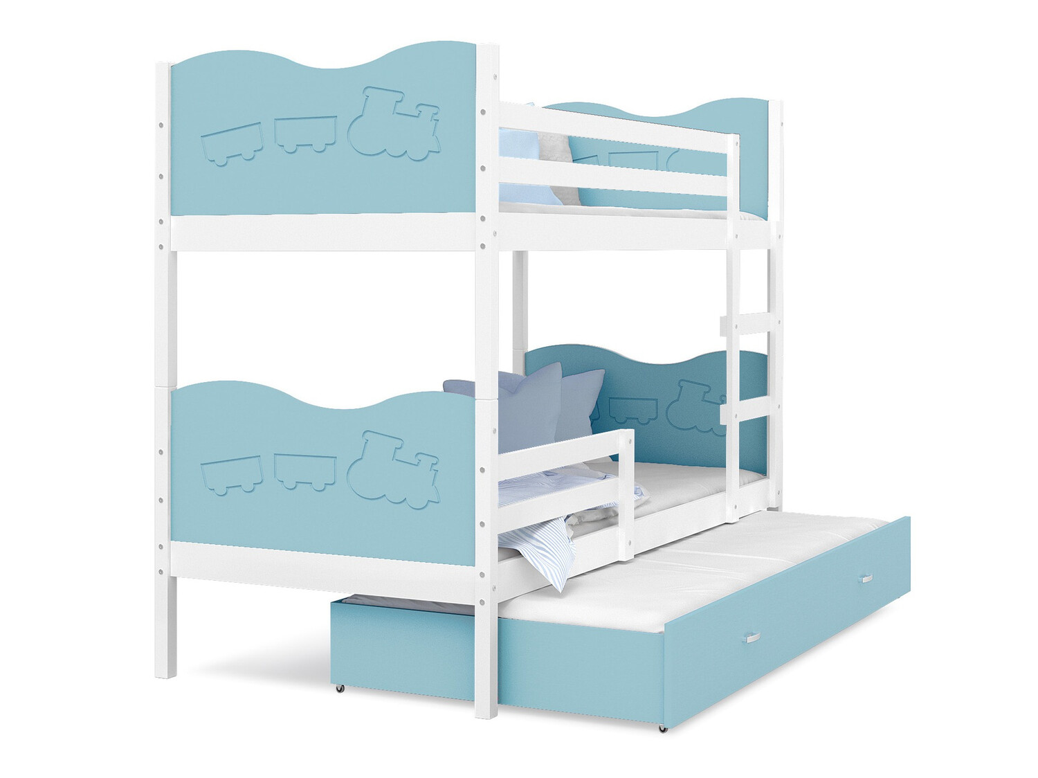 Bunk bed Aurora 112 (Blue)
