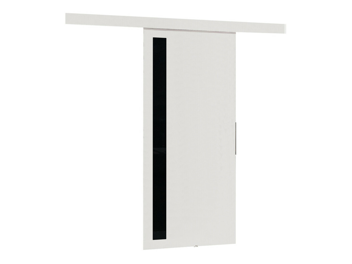Sliding door Dover 124 (White + Black)