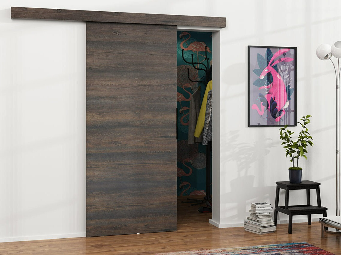Sliding door Dover 143 (Dark ash)