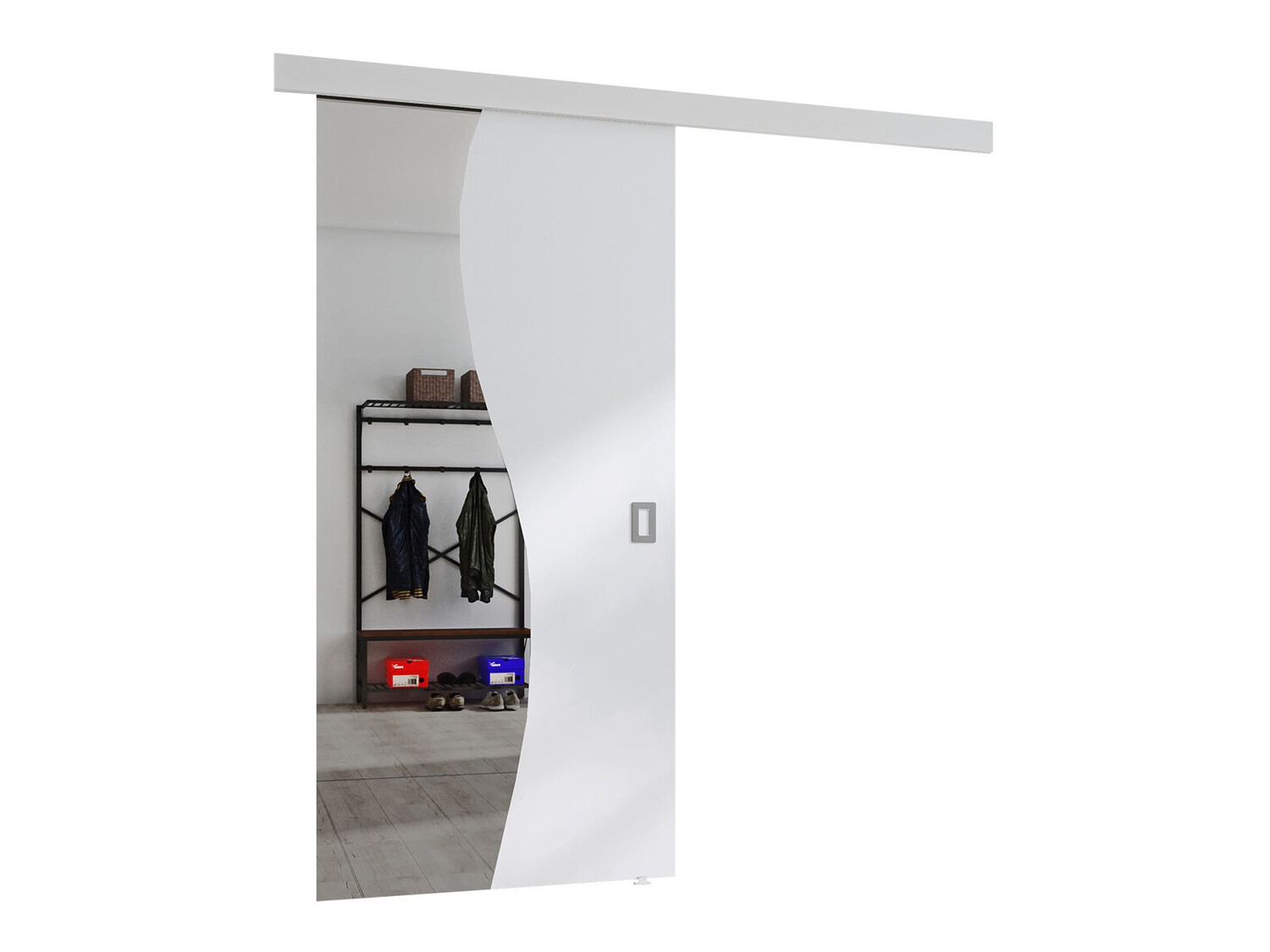 Sliding door Dover 150 (White)