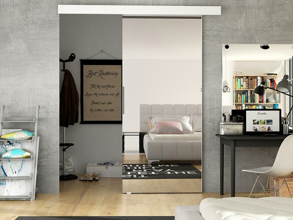 Sliding door Closico Fundus II (White)