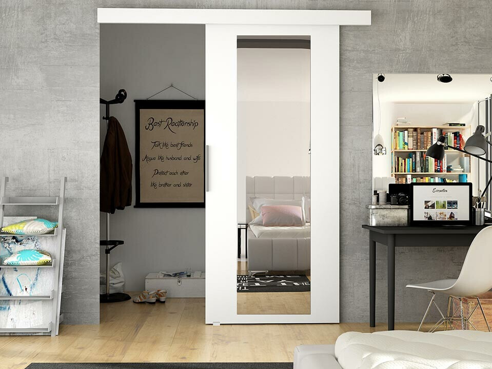 Sliding door Closico Fundus IV (White)