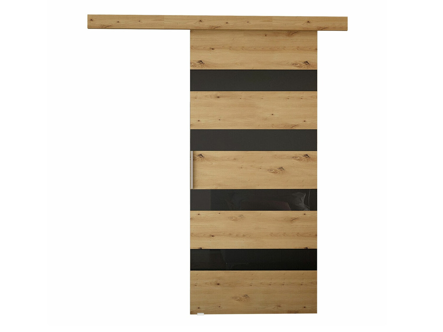 Sliding door Closico Fundus V (Artisan oak + Black)