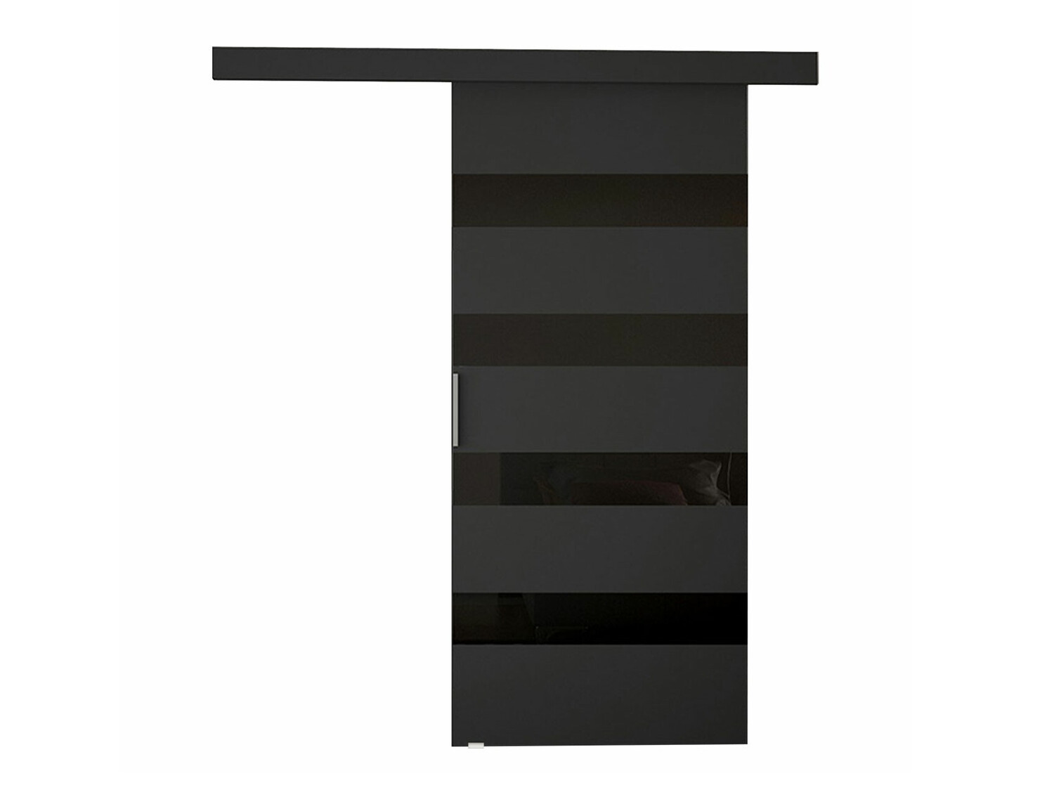 Sliding door Closico Fundus V (Black)