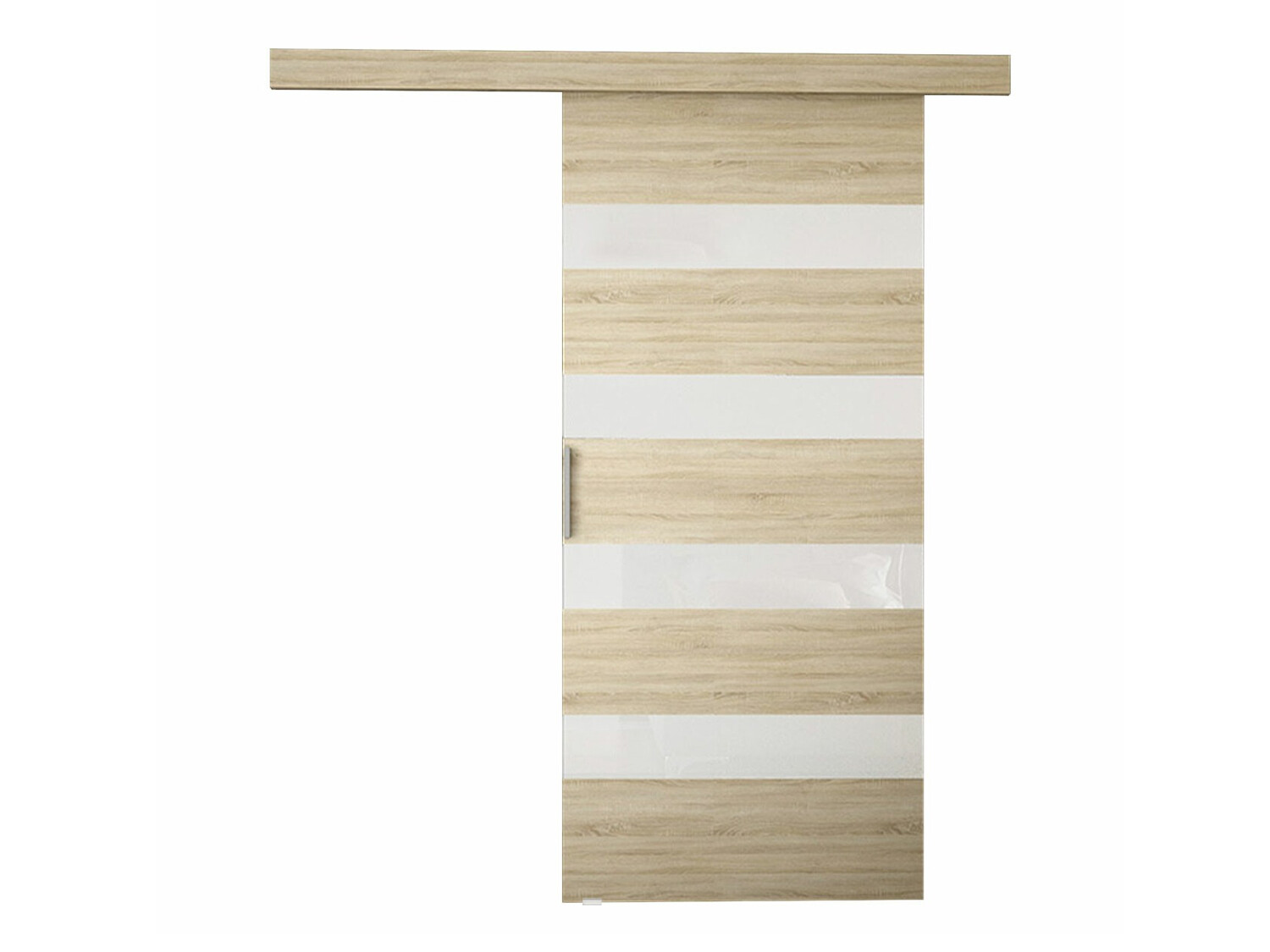 Sliding door Closico Fundus V (Sonoma oak + White)