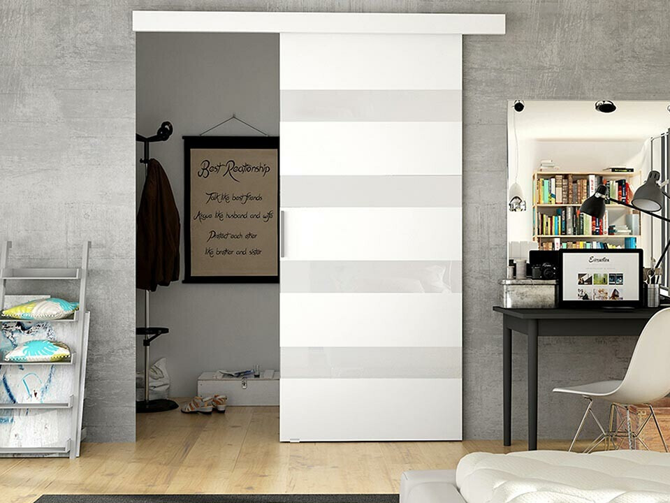 Sliding door Closico Fundus V (White)
