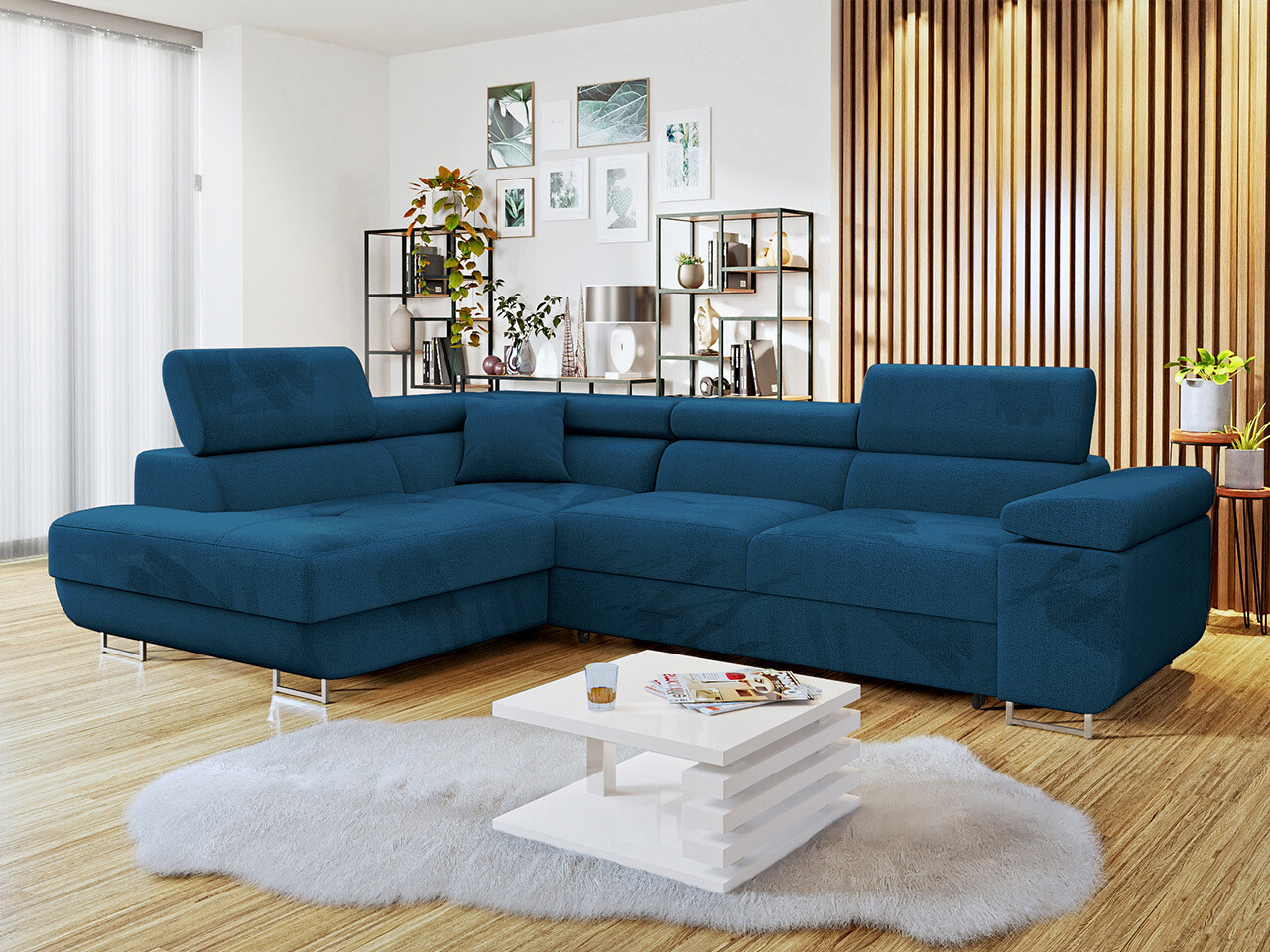 Corner sofa Comfivo Eliferu 100 (Manila 26)