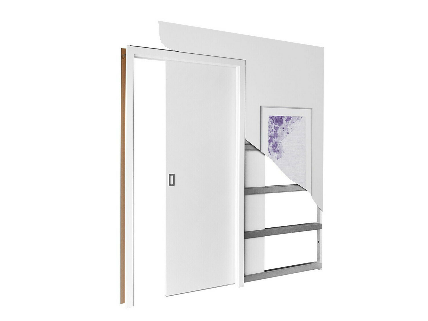 Sliding door Dover 185 (Anthracite)