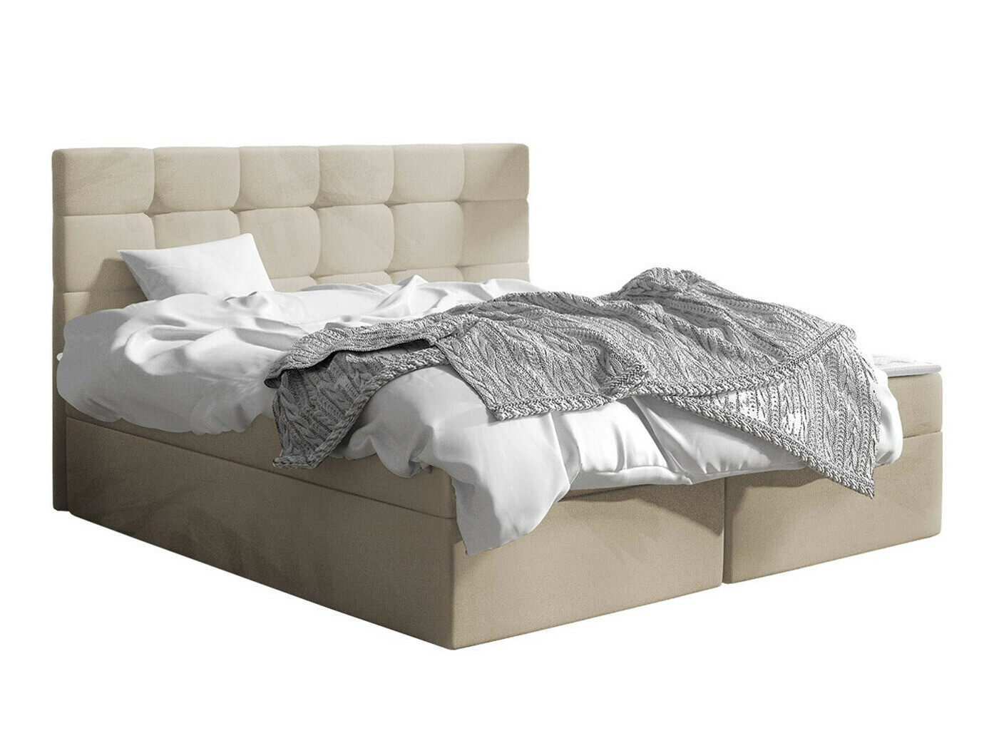 Continental bed Comfivo Osculum I (Manila 02)