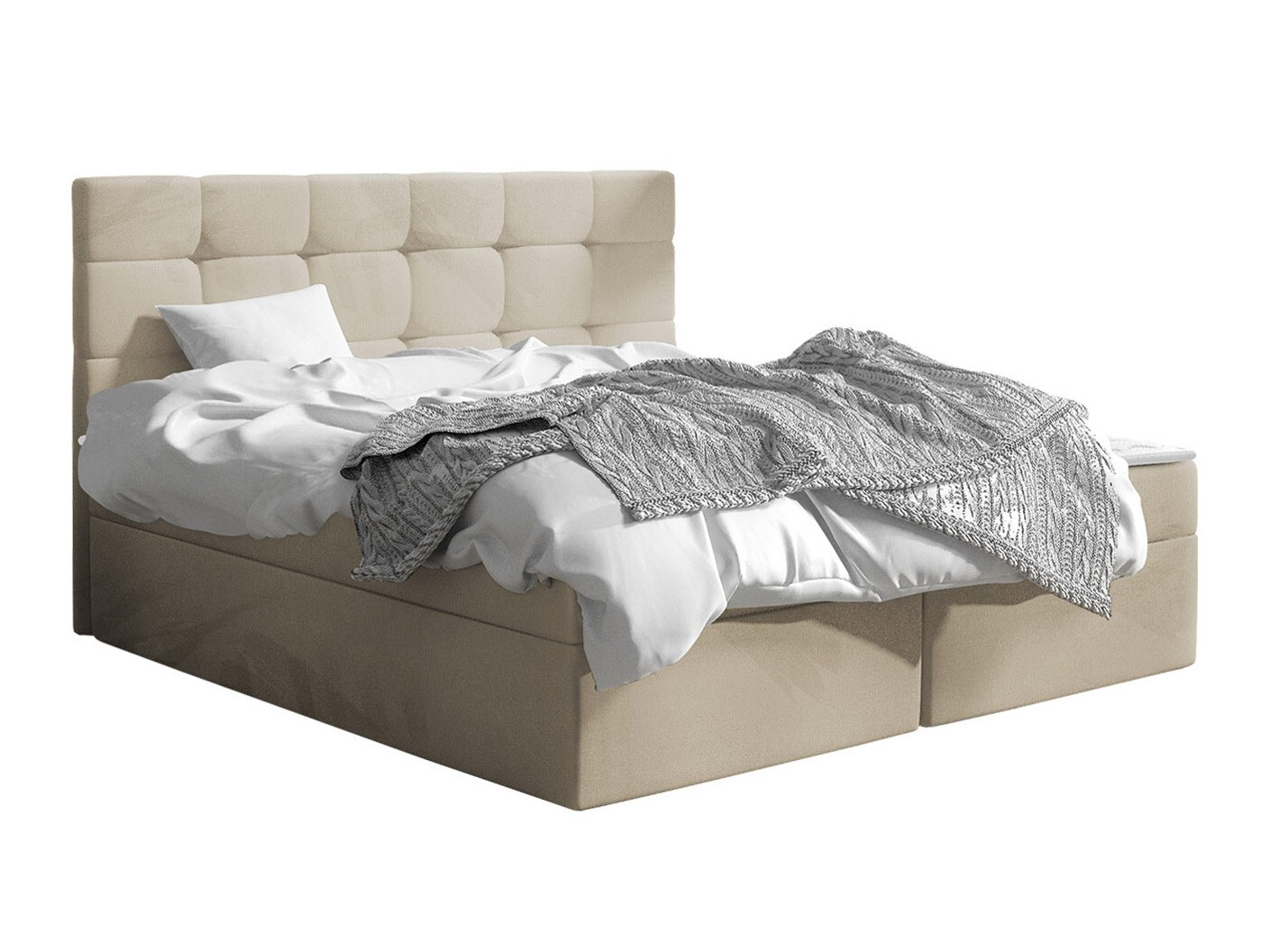 Continental bed Comfivo Osculum I (Manila 02)