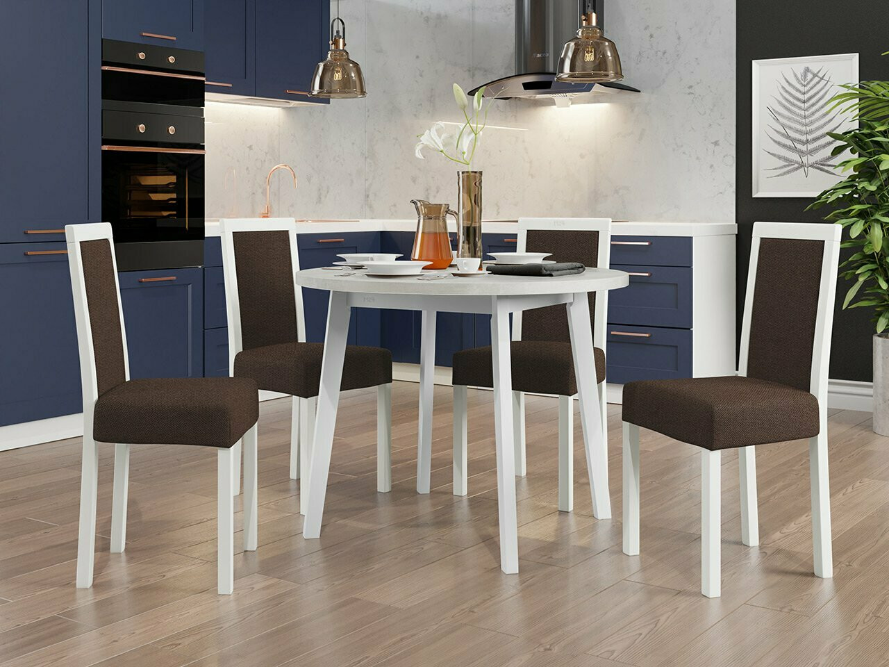 Dining set Victorville 304 (White)
