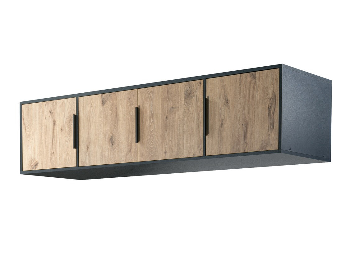 Sideboard Ophdome 116 (Dark oak + Black)