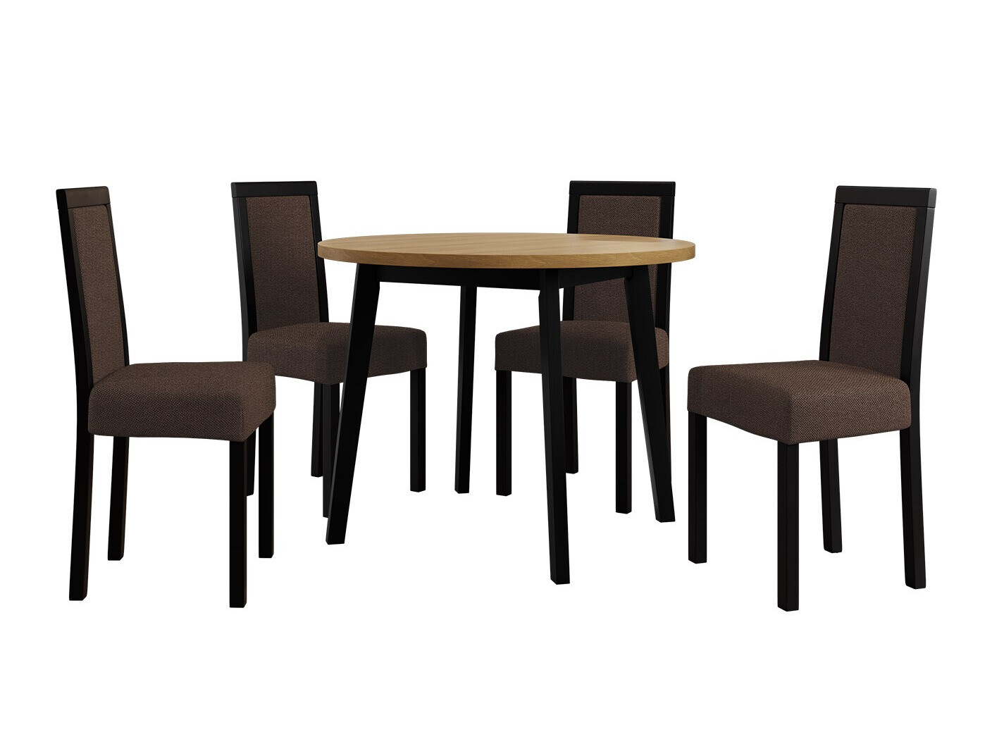Dining set Victorville 306 (Black)