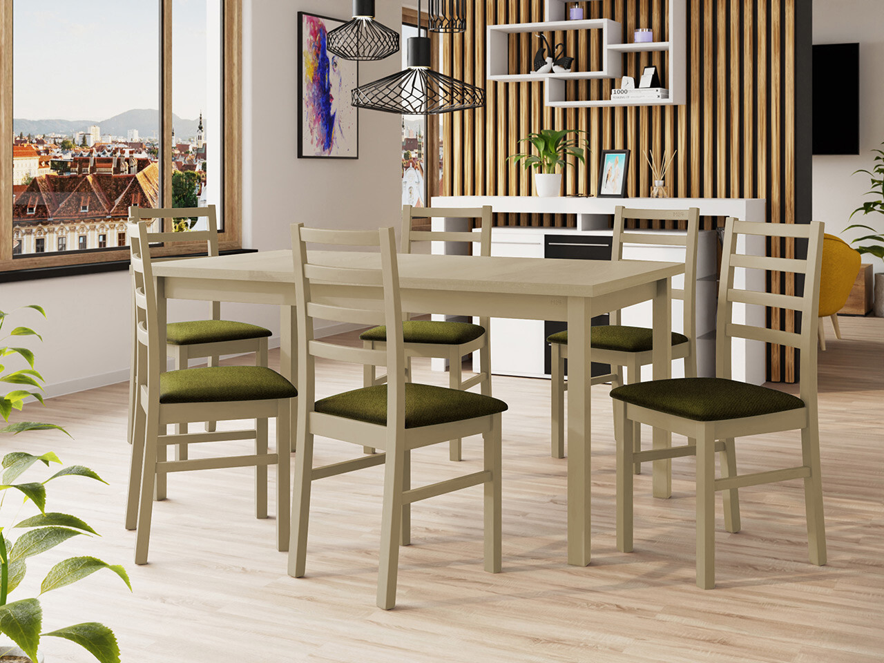 Dining set Victorville 307 (Zetta 297)