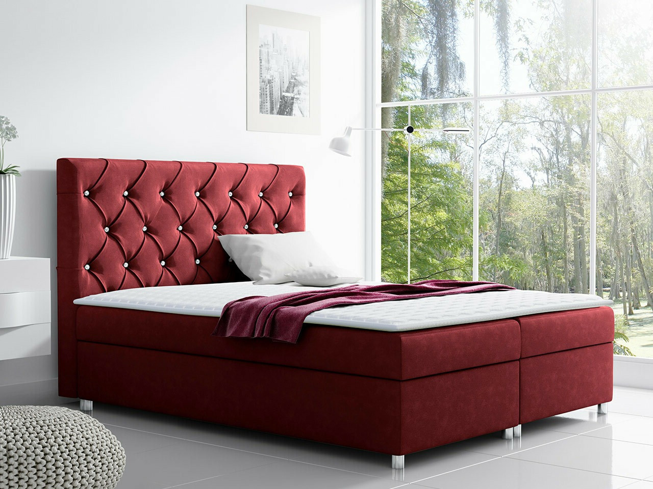 Continental bed Domus (Primo 8801)