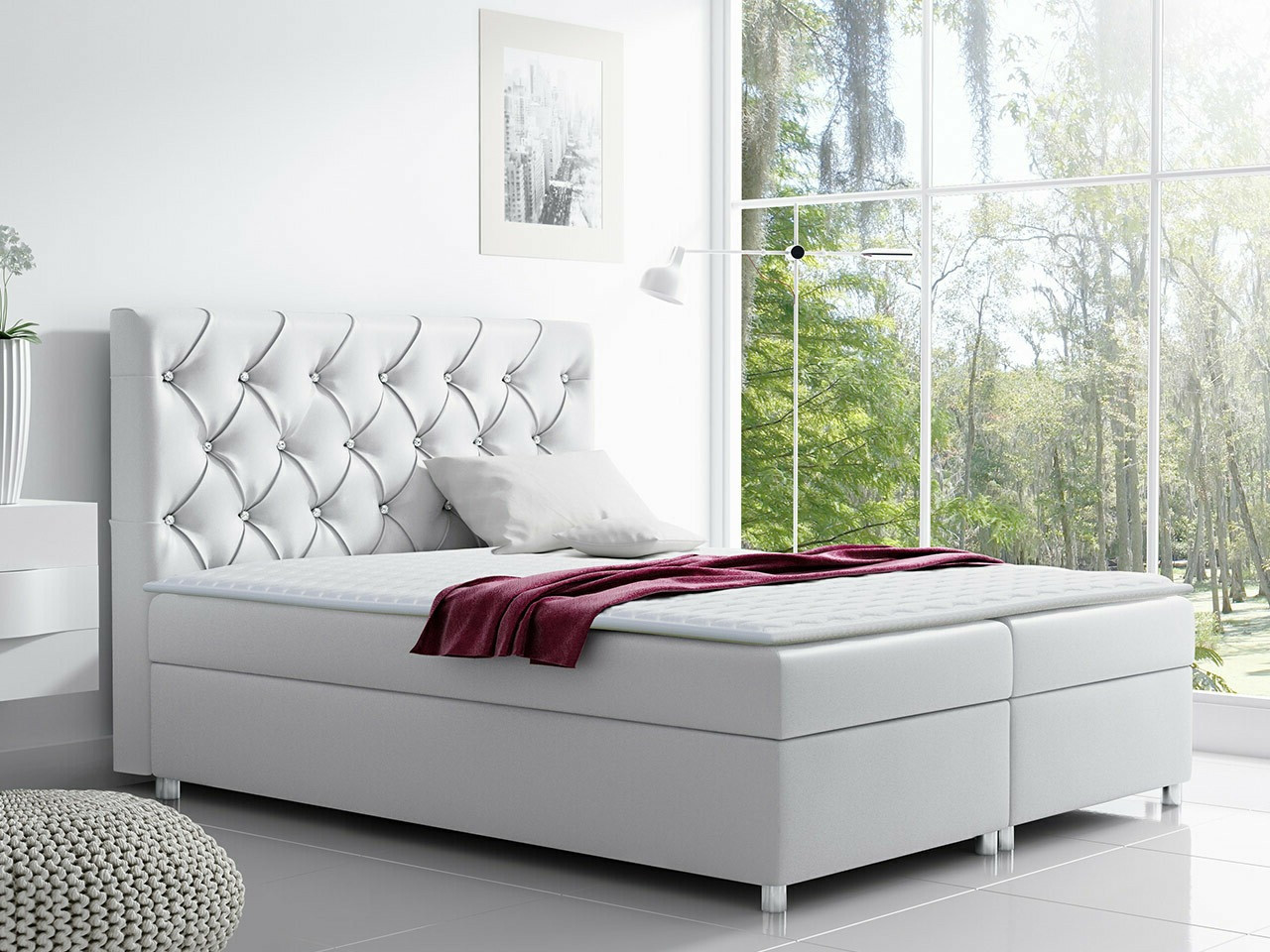 Continental bed Domus (Soft 017)
