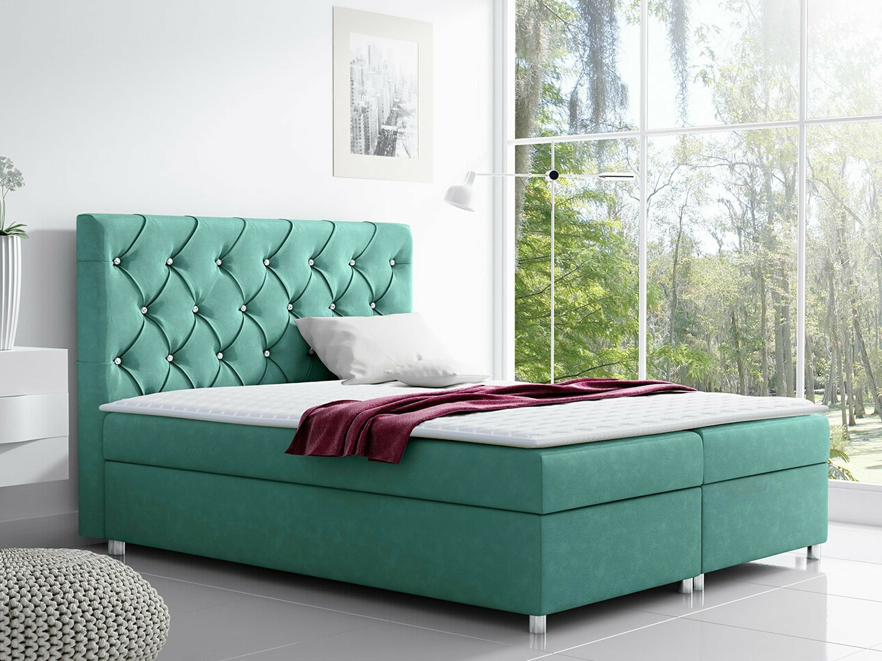 Continental bed Domus (Primo 8813)
