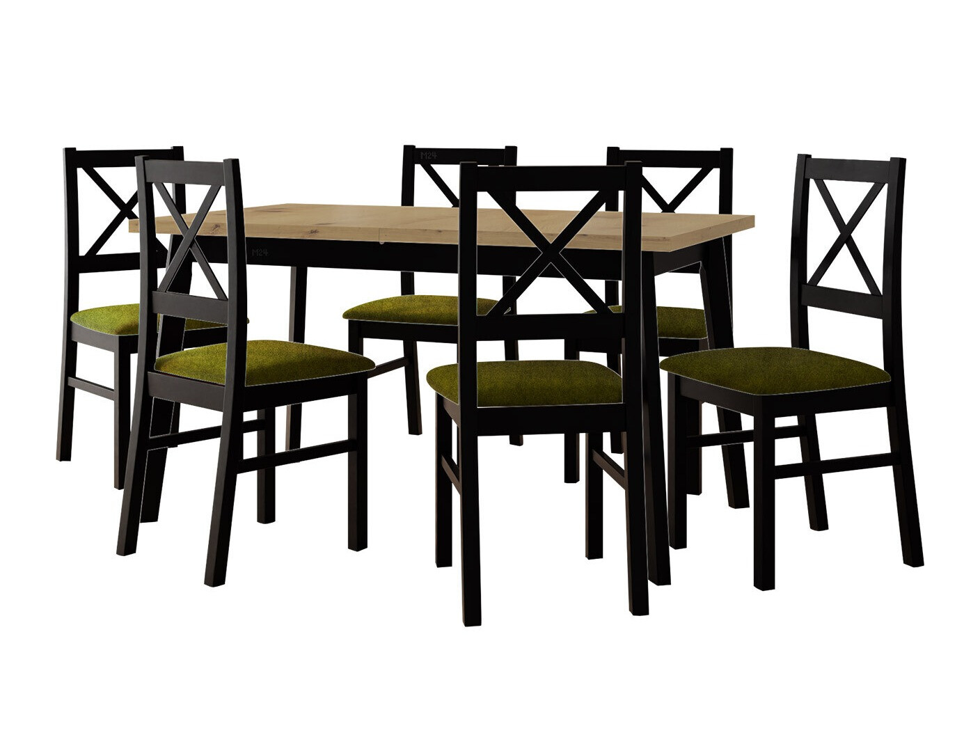 Dining set Victorville 316 (Black)