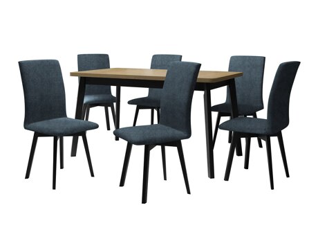 Dining set Victorville 325 (Black)