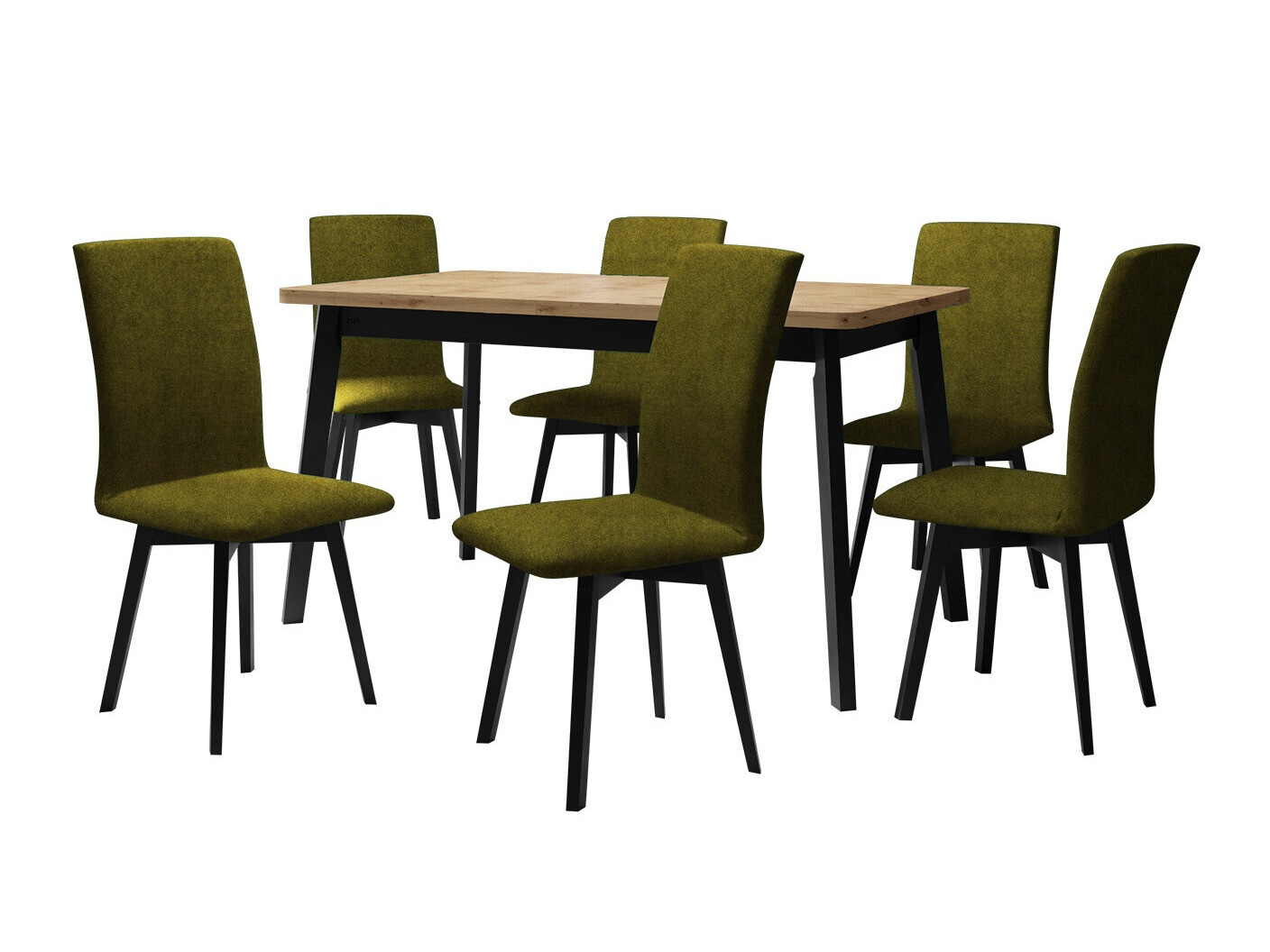 Dining set Victorville 326 (Black)