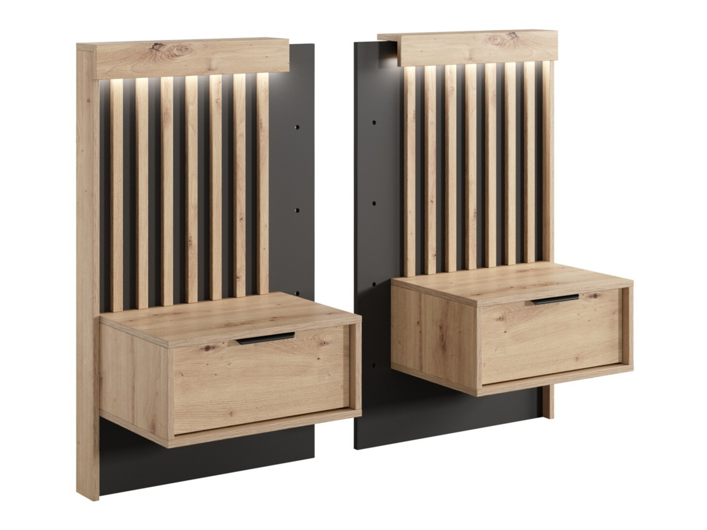 Set of bedside tables Lusone 105