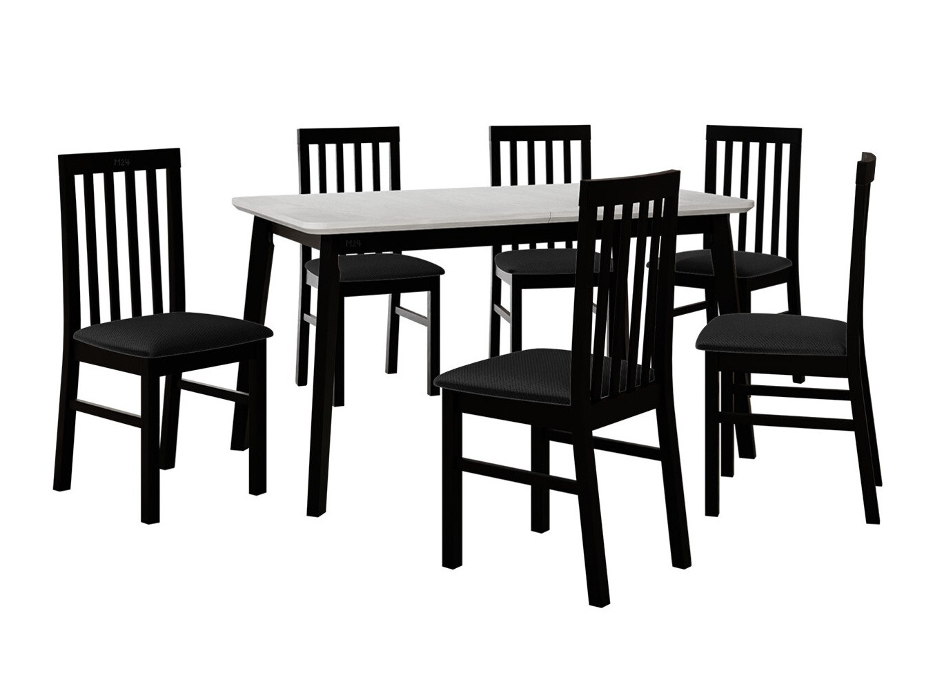 Dining set Victorville 267 (Black)