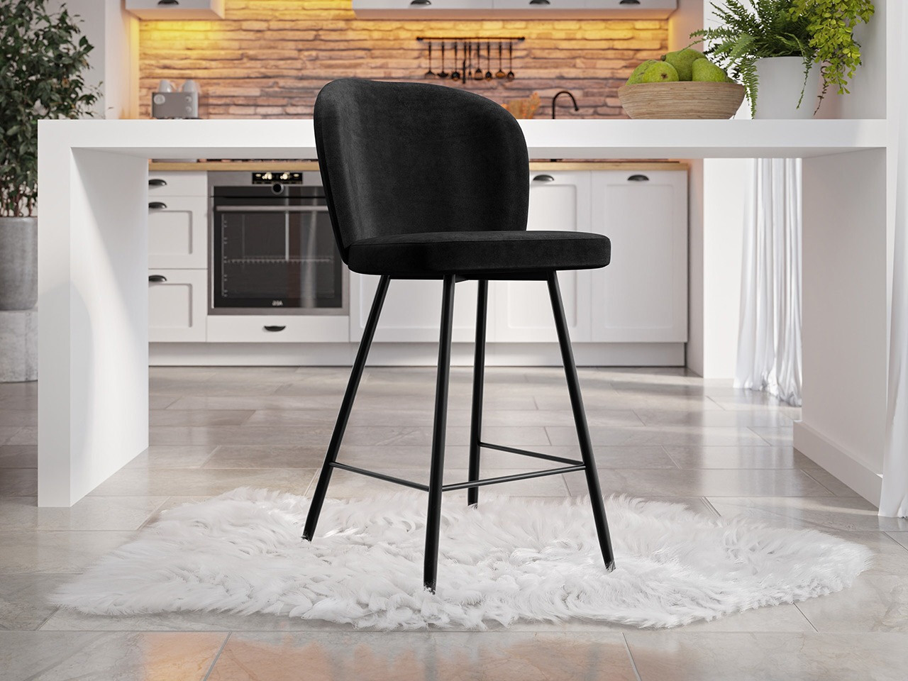 Bar stool Jackson 101 (Magic Velvet 2219)