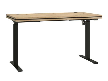 Height-adjustable desk Tucson 170 (Artisan oak + Matte black)