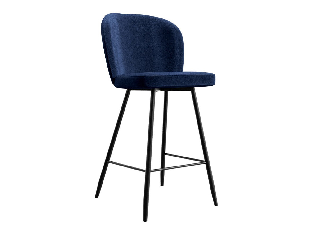 Bar stool Jackson 101 (Black + Magic Velvet 2216)