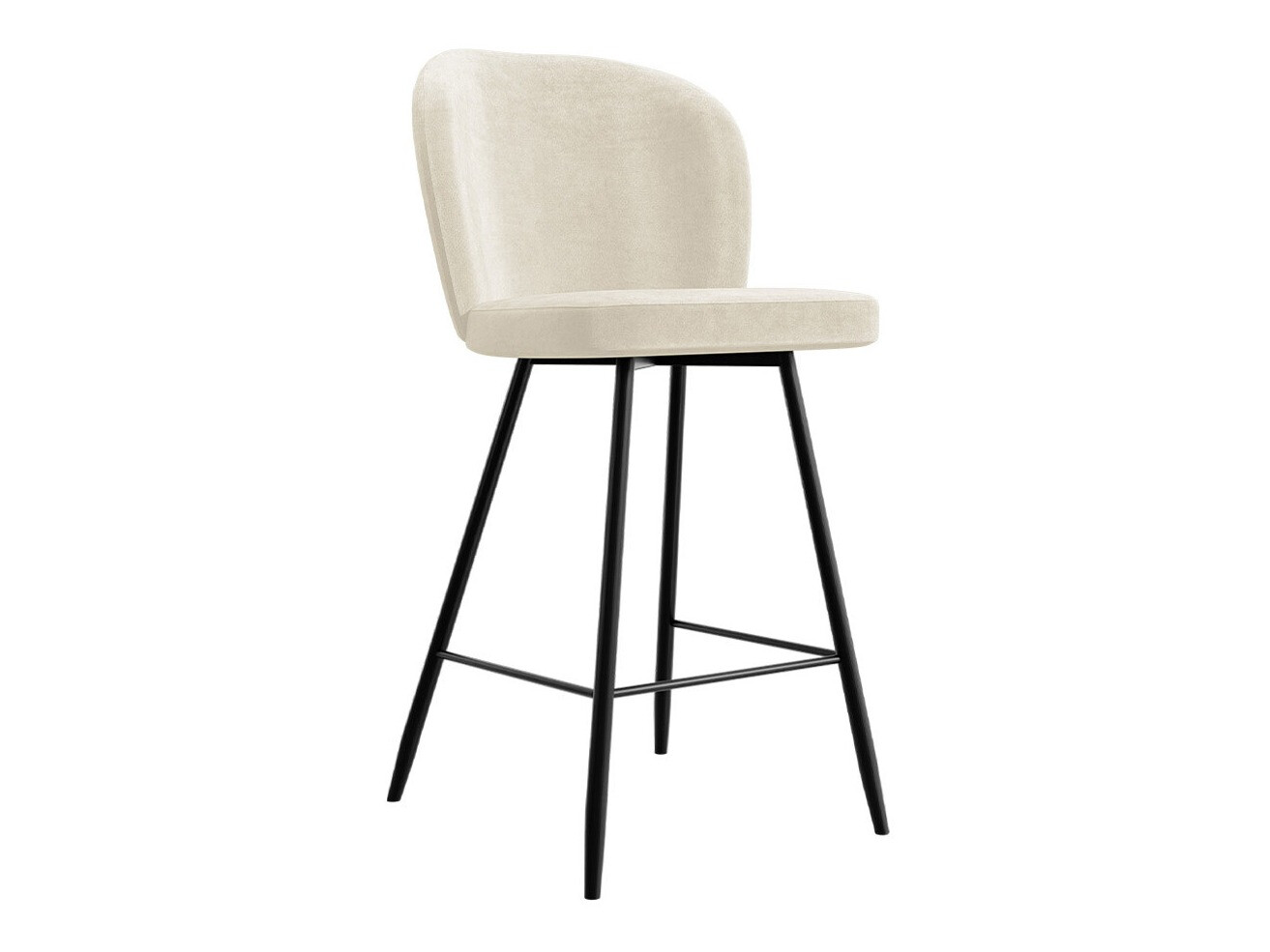 Bar stool Jackson 101 (Black + Magic Velvet 2250)