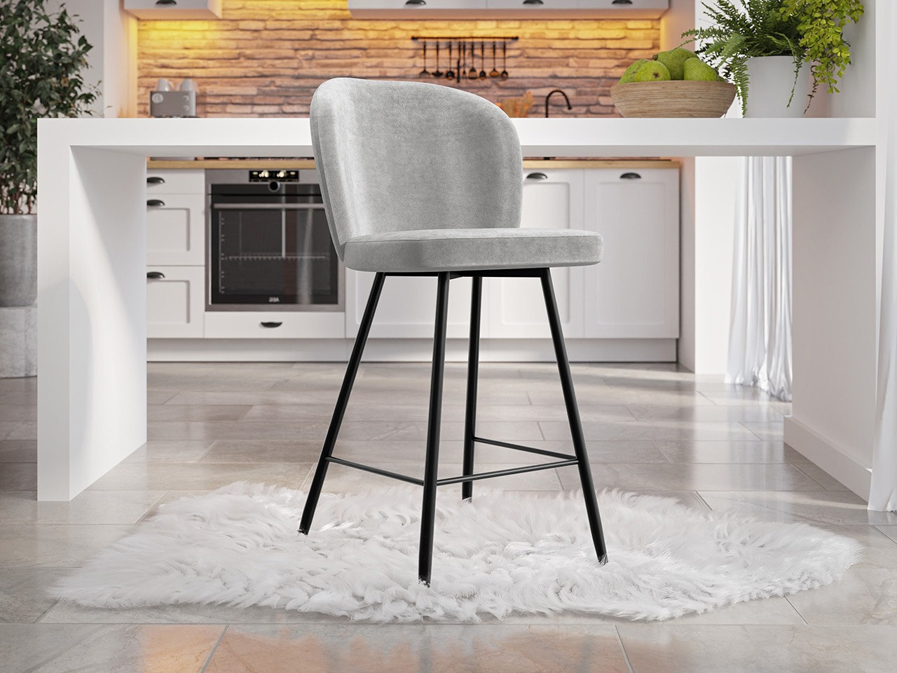Bar stool Jackson 101 (Magic Velvet 2240)