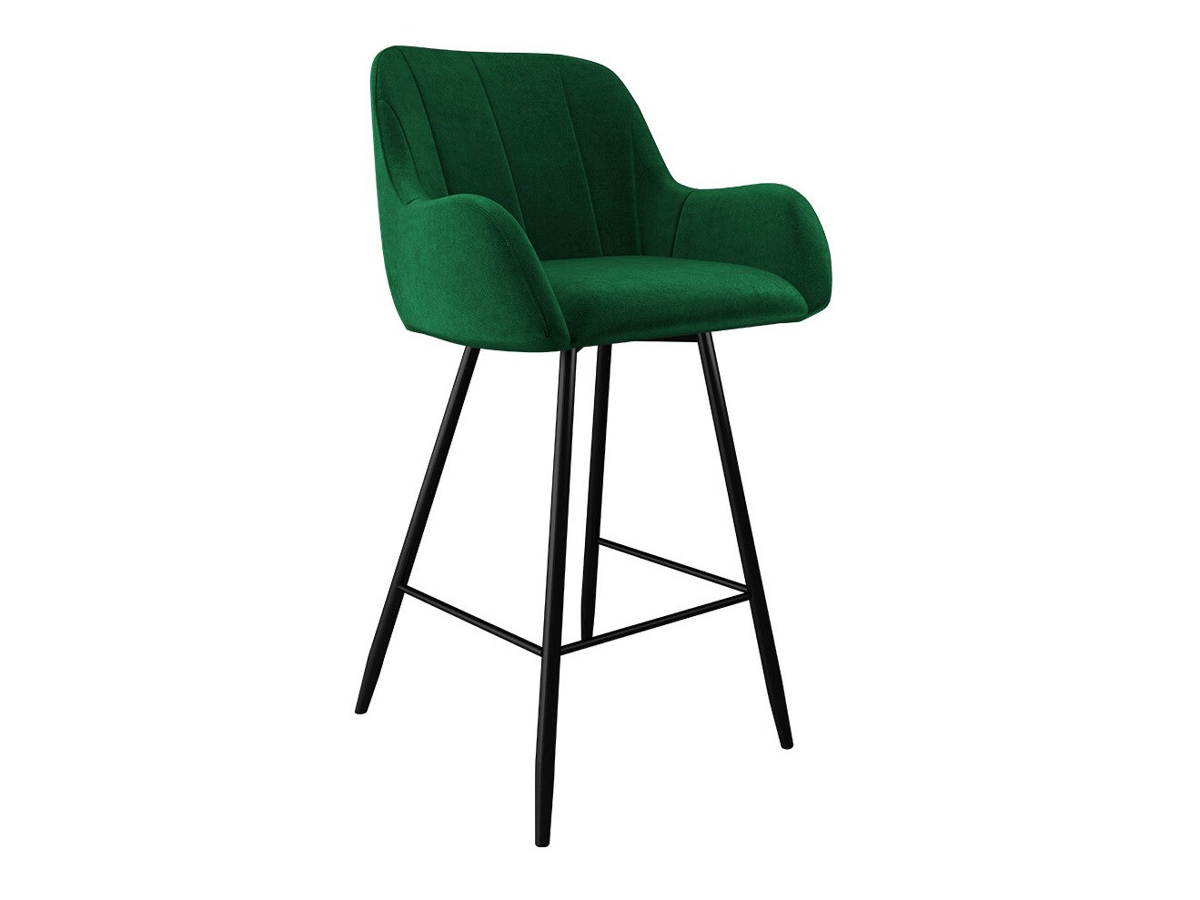 Bar stool Jackson 102 (Black + Magic Velvet 2225)