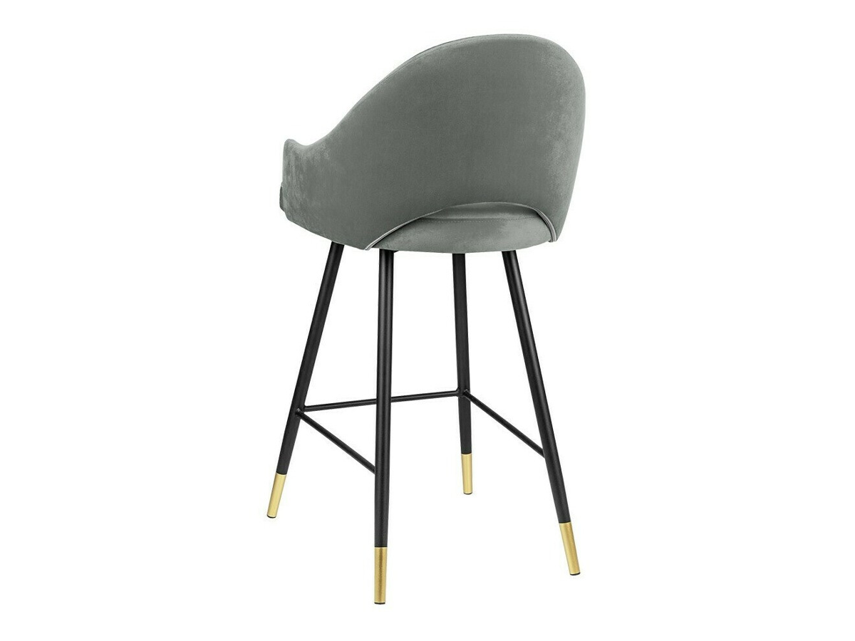 Bar stool Jackson 103 (Black + Magic Velvet 2217)