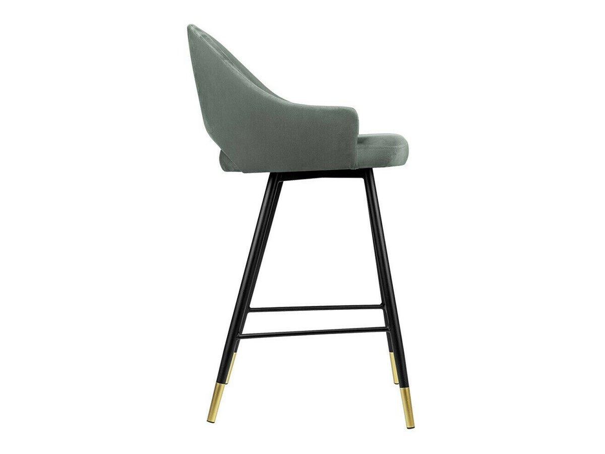 Bar stool Jackson 103 (Black + Magic Velvet 2217)