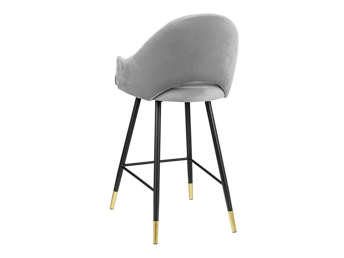 Bar stool Jackson 103 (Black + Magic Velvet 2240)